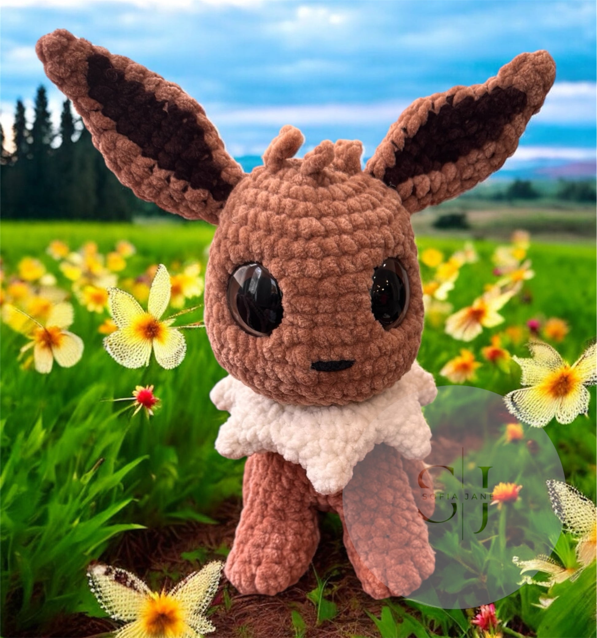 Eevee 8” Inspired Plush
