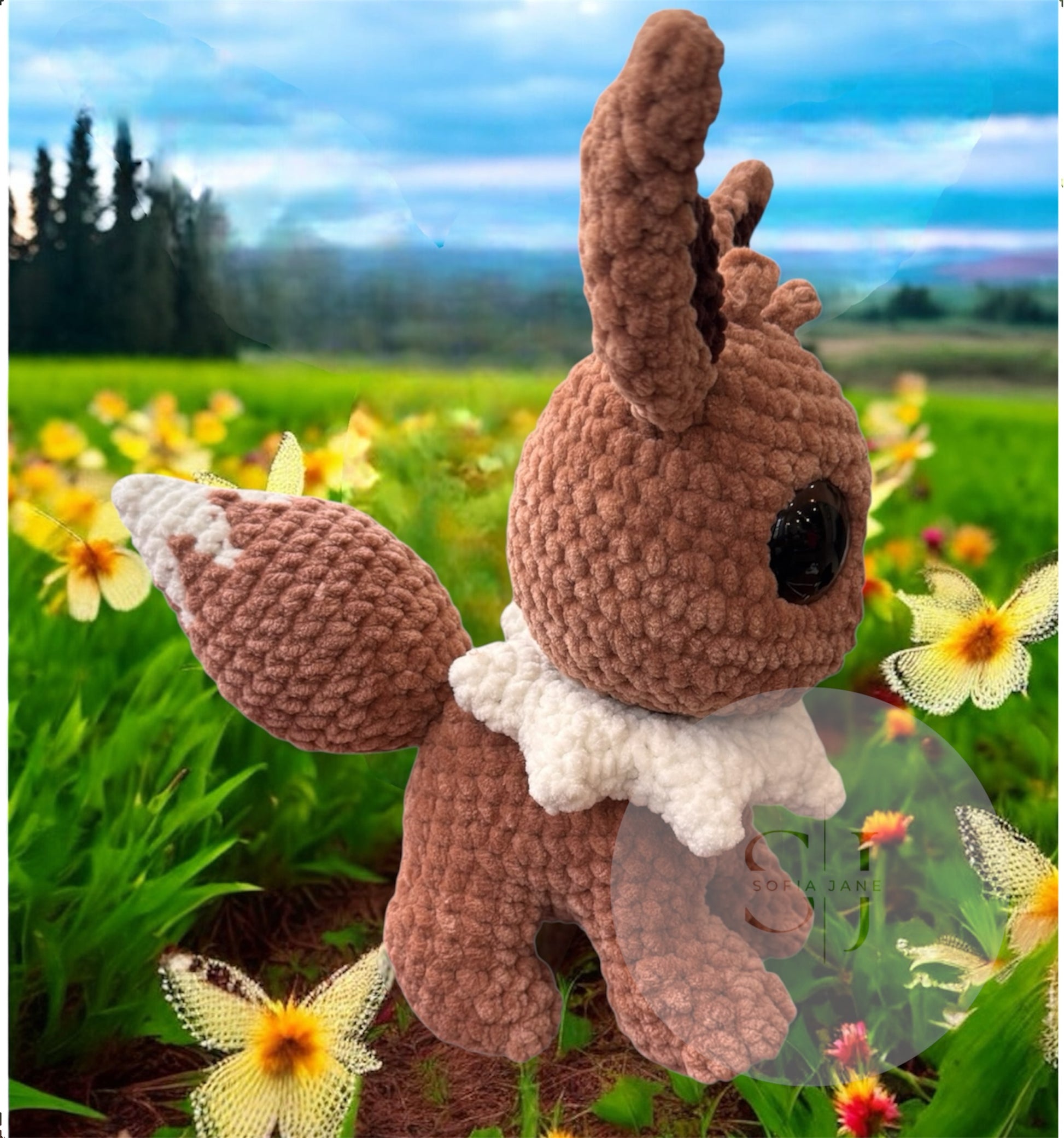 Eevee 8” Inspired Plush