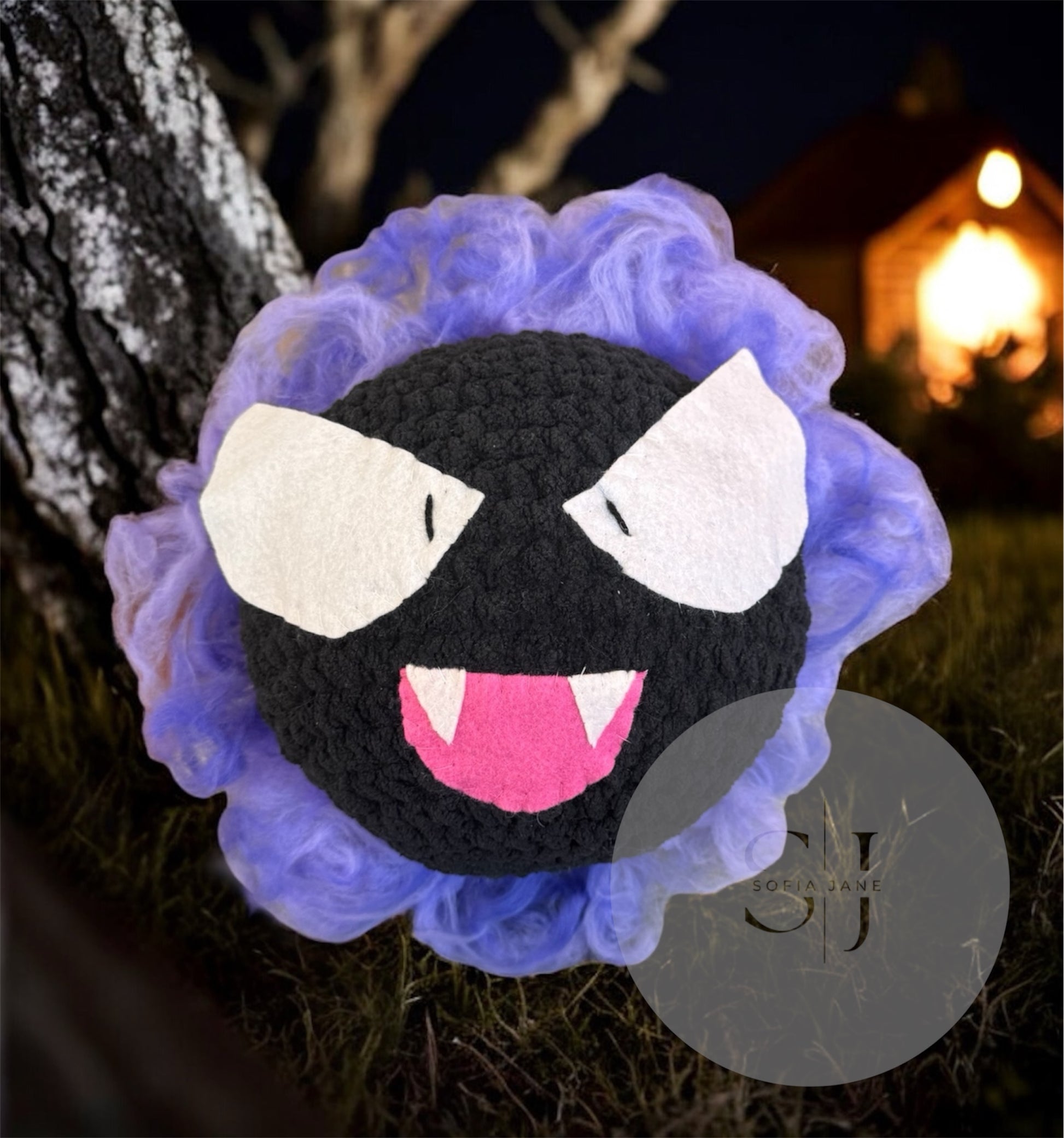 Gastly 8” Inspired Plush