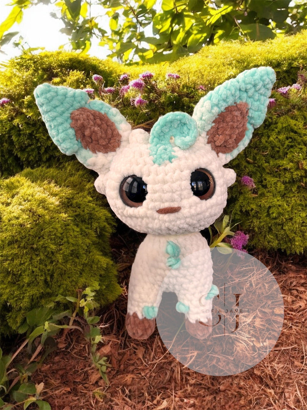 Leafeon 8” Inspired Plush